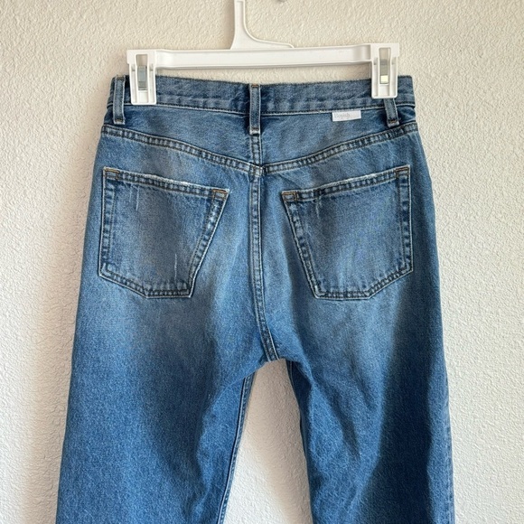Boyish by Her 26 The Casey Crossover Asymmetrical in Rear Window Wash Jeans - Picture 9 of 12